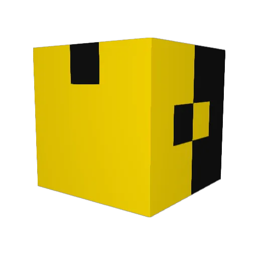 Colyde Minecraft avatar head, 3D render