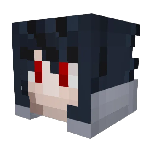 Comatmebro10 Minecraft avatar head, 3D render