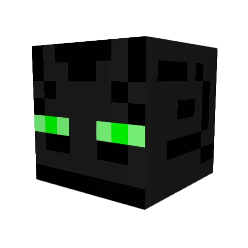 ComboCritic Minecraft avatar head, 3D render