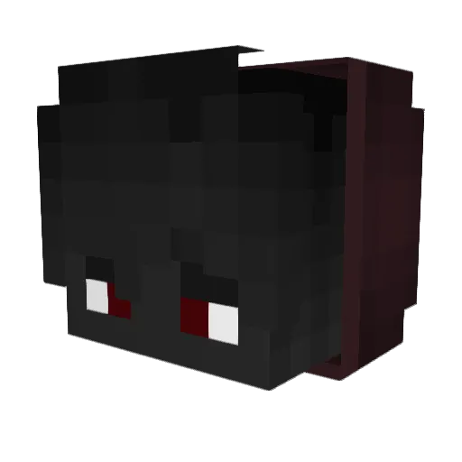 ComboTim Minecraft avatar head, 3D render