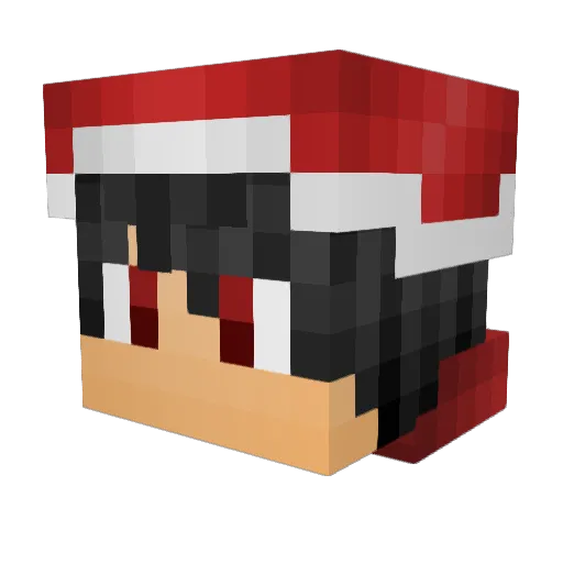 CombosBlackstone Minecraft avatar head, 3D render