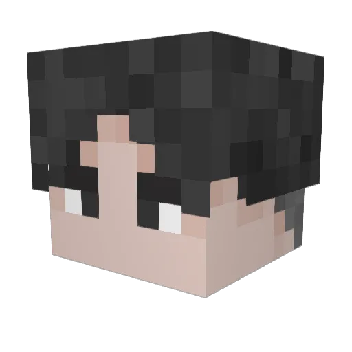 Come2Yard Minecraft avatar head, 3D render