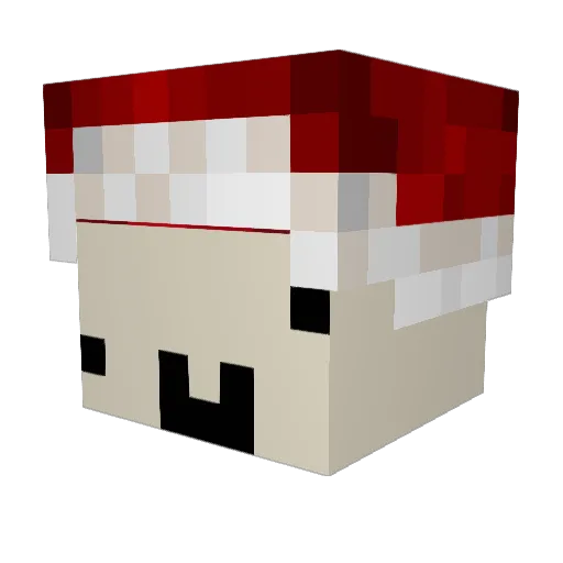 Comebuck23 Minecraft avatar head, 3D render