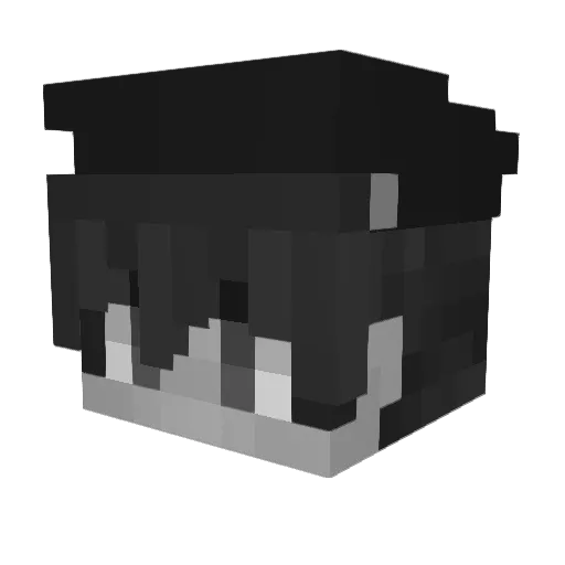CometBreaker Minecraft avatar head, 3D render