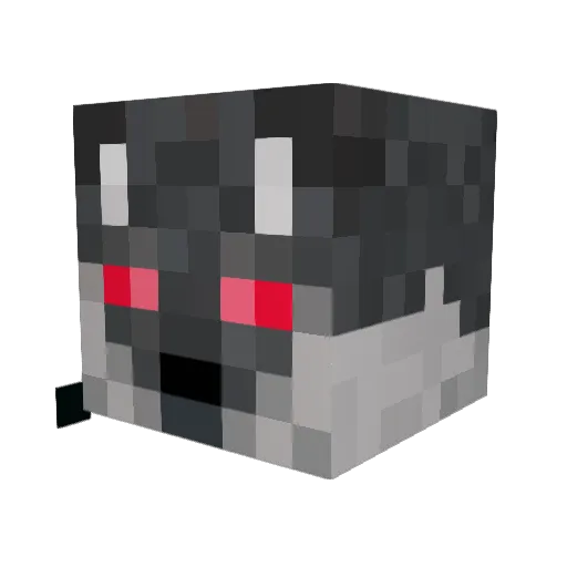 ComicFormula431 Minecraft avatar head, 3D render