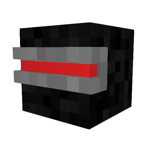 ComicalMole Minecraft avatar head, 3D render