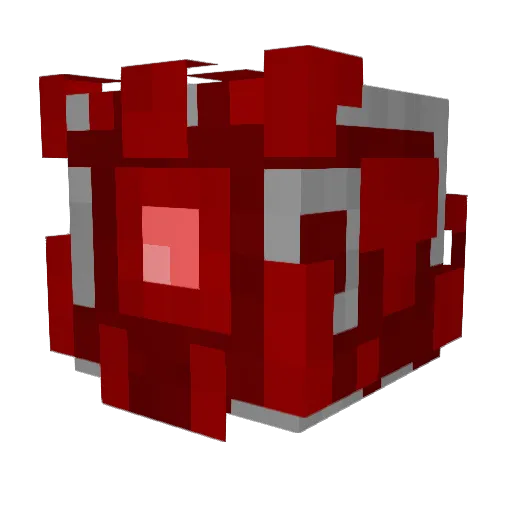 Comios Minecraft avatar head, 3D render