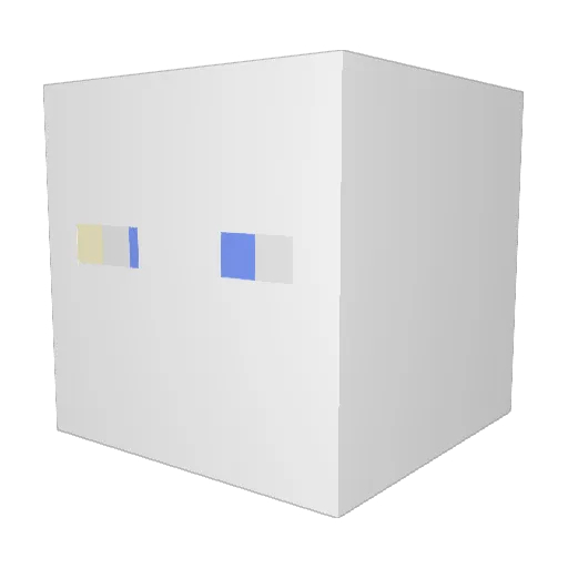 CommanderBlast02 Minecraft avatar head, 3D render
