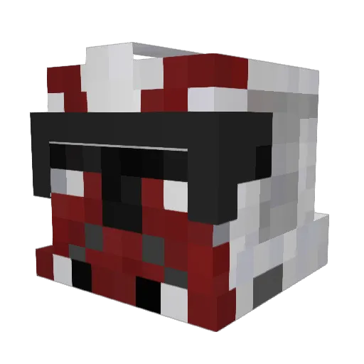 CommanderThornCG Minecraft avatar head, 3D render