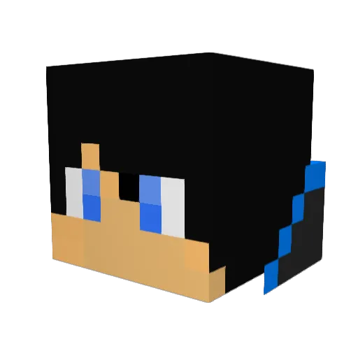 Commander_Carson Minecraft avatar head, 3D render