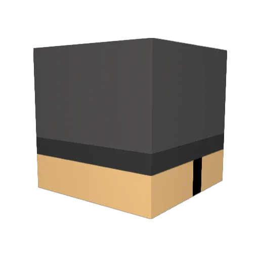 Commander_Dice Minecraft avatar head, 3D render