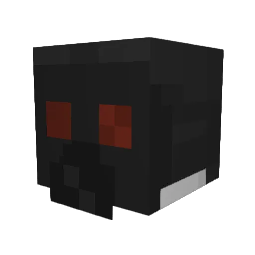Commander_neh Minecraft avatar head, 3D render