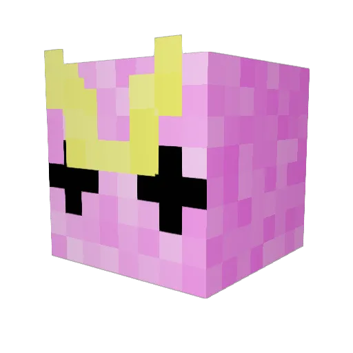 Commandermmmmmm Minecraft avatar head, 3D render