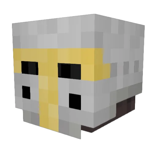 Commando_103 Minecraft avatar head, 3D render