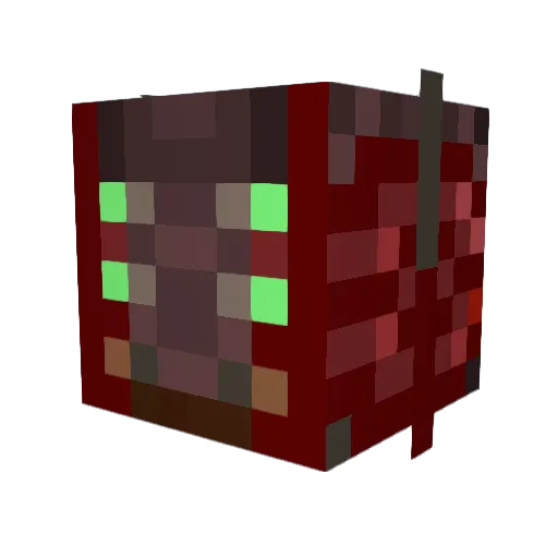 Commissar_Smith Minecraft avatar head, 3D render