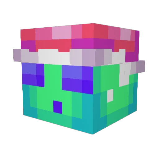 Commodore2014 Minecraft avatar head, 3D render