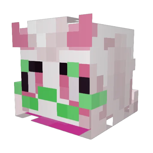 Communist_Dice Minecraft avatar head, 3D render