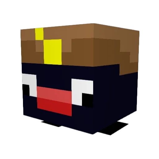 Communist_P1ngu Minecraft avatar head, 3D render