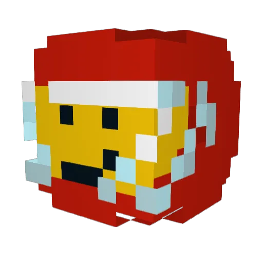 CompSciBro Minecraft avatar head, 3D render