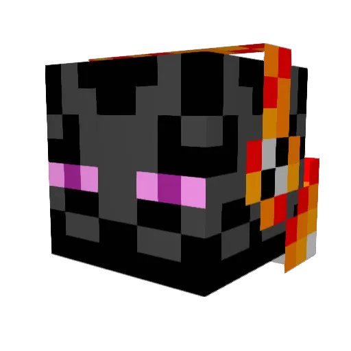 CompanyGamer Minecraft avatar head, 3D render