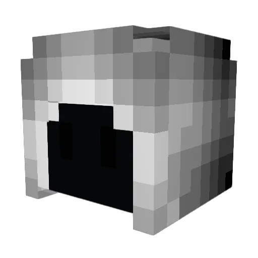 CompileErr0r Minecraft avatar head, 3D render