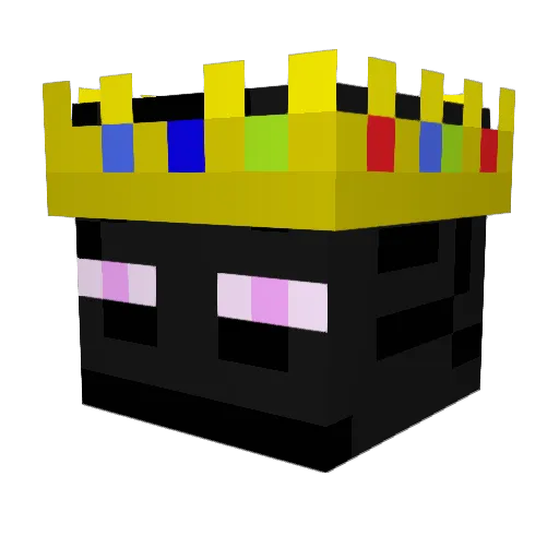 ComplyVinny Minecraft avatar head, 3D render