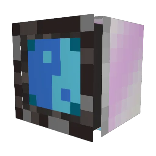 Computerwave Minecraft avatar head, 3D render
