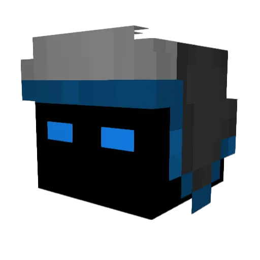 Comrade_Cookie Minecraft avatar head, 3D render
