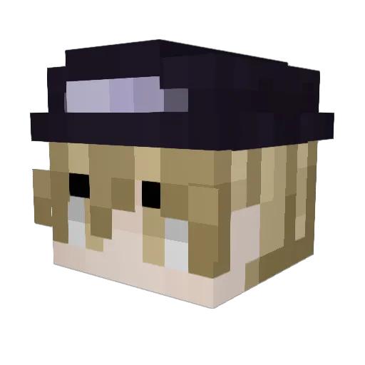 Comrade_Dog02 Minecraft avatar head, 3D render