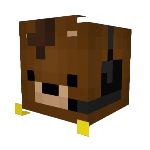 Comrade_Mishka Minecraft avatar head, 3D render
