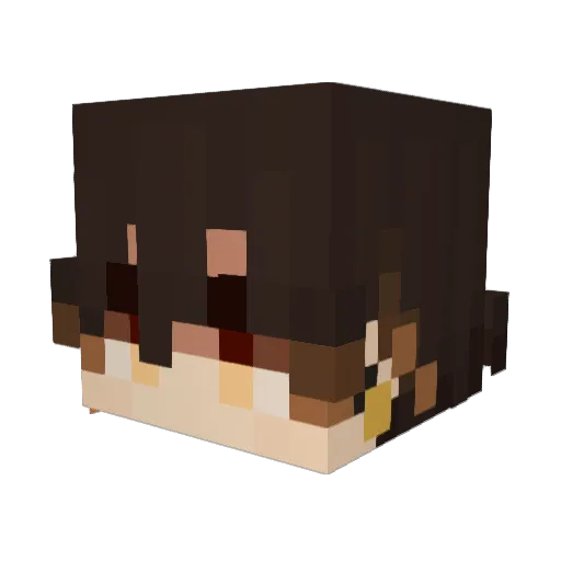 ConMan0022 Minecraft avatar head, 3D render