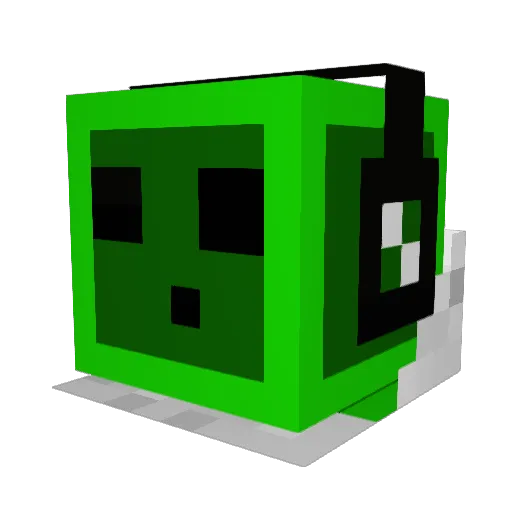 ConMan5772 Minecraft avatar head, 3D render