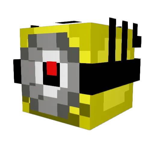 Conartiist Minecraft avatar head, 3D render