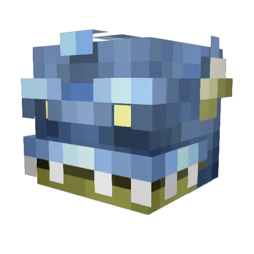 Conbond95 Minecraft avatar head, 3D render