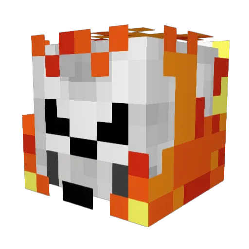 Conclavius Minecraft avatar head, 3D render
