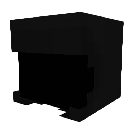 Conclusiveness Minecraft avatar head, 3D render