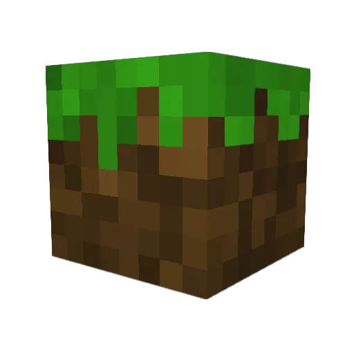 ConcretePancake Minecraft avatar head, 3D render