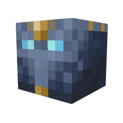 Conday_ Minecraft avatar head, 3D render