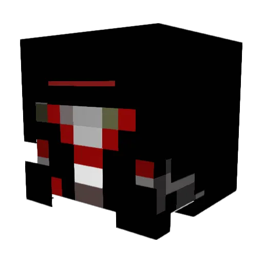 Condo18 Minecraft avatar head, 3D render