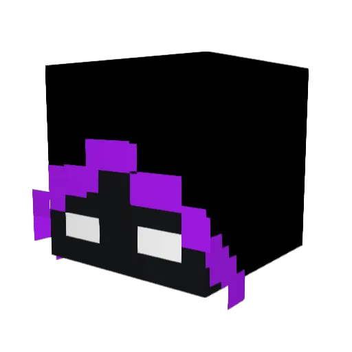 CondorAdi5 Minecraft avatar head, 3D render