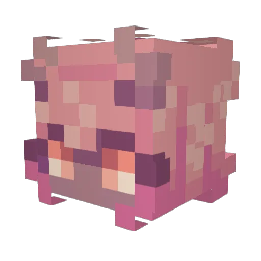 CondorNine Minecraft avatar head, 3D render