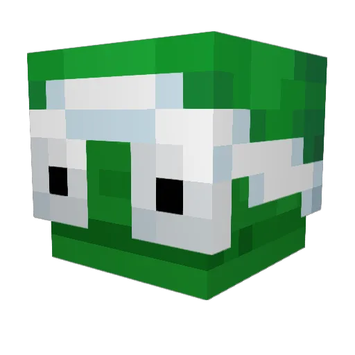 ConeX_37 Minecraft avatar head, 3D render