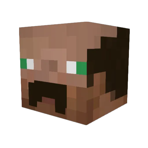 ConeyDev Minecraft avatar head, 3D render