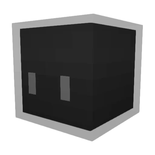 Confleis11 Minecraft avatar head, 3D render
