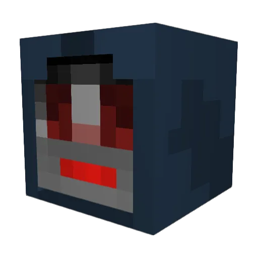 Conflicker616 Minecraft avatar head, 3D render