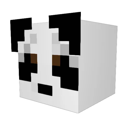 ConfusedCascade0 Minecraft avatar head, 3D render