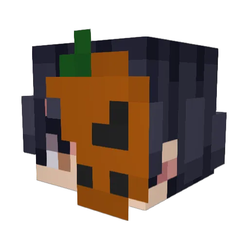 ConicUltra Minecraft avatar head, 3D render