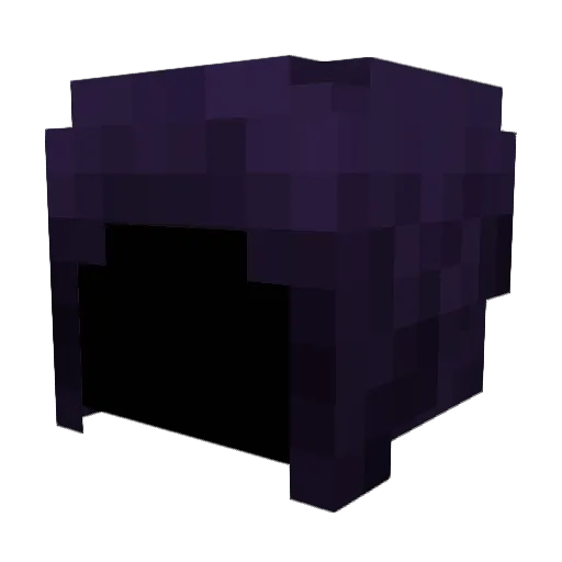 Coniger Minecraft avatar head, 3D render
