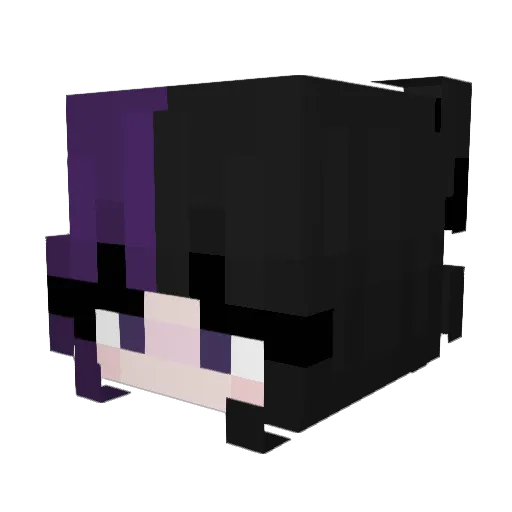 Conita55 Minecraft avatar head, 3D render