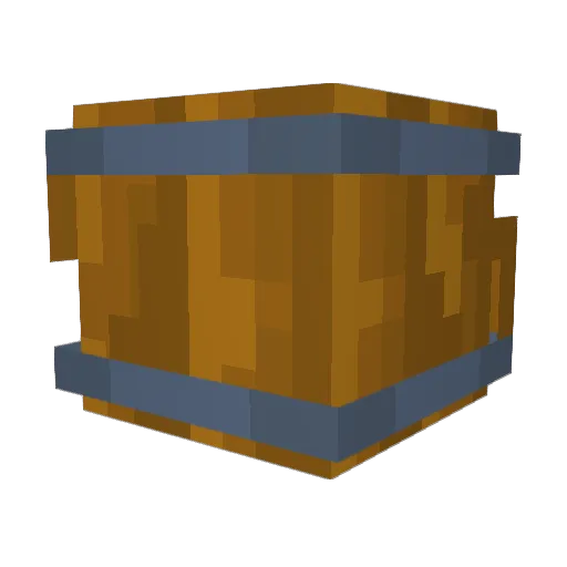 Conjeee Minecraft avatar head, 3D render